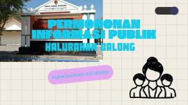 PERMOHONAN INFORMASI PUBLIK KALURAHAN BALONG